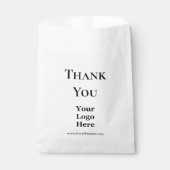 Vielen Dank für Ihren Firmennamen und Ihre Logo-We Geschenktütchen (Vorderseite)