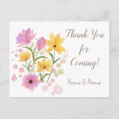 Vielen Dank für Ihren Individuelle Name und Ihre N Postkarte (Vorderseite)