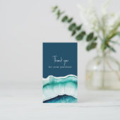 Vielen Dank für Ihren Kauf Blue Age Effekt Begleitkarte (Stehend Vorderseite)