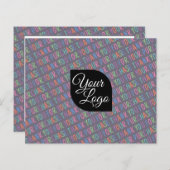 Vielen Dank für Ihren Kauf farbenfrohe Fun Add Log (Vorne/Hinten)