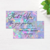 Vielen Dank für Ihren Kauf opal Textur (Schreibtisch)