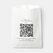 Vielen Dank für Ihren Kauf QR Code Small Business Geschenktütchen (Vorderseite)