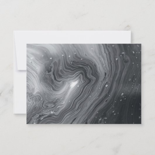 Vielen Dank für Ihren Mitarbeiter & Gray Marble, G Mitteilungskarte (Rückseite)