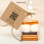 Vielen Dank für Ihren QR-Code in Ihrem Unternehmen Geschenkanhänger