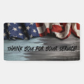 Vielen Dank für Ihren Service Banner (Horizontal)