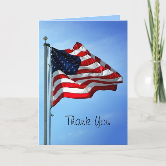 Vielen Dank für Ihren Service Dankeskarte (Vorderseite)