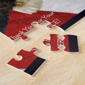 Vielen Dank für Ihren Service Eagle Puzzle (Seite)