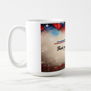Vielen Dank für Ihren Service Kaffeetasse