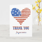 Vielen Dank für Ihren Service Karte (Gelbe Blume)