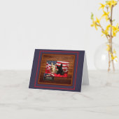 Vielen Dank für Ihren Service Karte (Gelbe Blume)