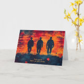 Vielen Dank für Ihren Service Karte (Gelbe Blume)