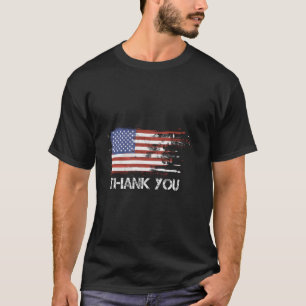 Vielen Dank für Ihren Service Military Patriotic T-Shirt