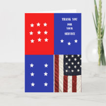 Vielen Dank für Ihren Service Patriotic
