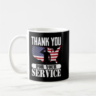 Vielen Dank für Ihren Service Patriotic Veterans D Kaffeetasse