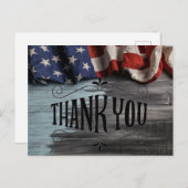 Vielen Dank für Ihren Service! Postkarte (Vorne/Hinten)