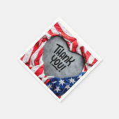 Vielen Dank für Ihren Service! Serviette (Ecke)