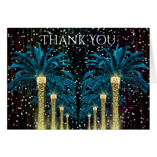 Vielen Dank für Ihren Urlaub Winterpalm (Vorderseite (Horizontal))