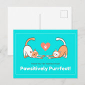 VIELEN DANK FÜR MEINEN TAG POSTKARTE (Vorne/Hinten)