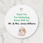 Vielen Dank für Ostern Geschenkanhänger (Rückseite)