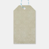 Vielen Dank für Pilgrim und das native Erntedank F Geschenkanhänger (Rückseite)