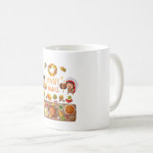 Vielen Dank für Pilgrim und das native Erntedank F Kaffeetasse (VorderseiteRechts)