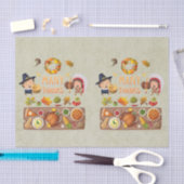 Vielen Dank für Pilgrim und das native Erntedank F Seidenpapier (Handwerk)