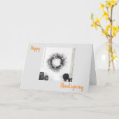 VIELEN DANK FÜR *SIE* IM ERNTEDANK KARTE (Gelbe Blume)