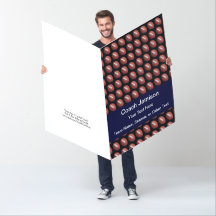 Vielen Dank Fußball Coach, Blue JUMBO Extra Large