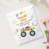 Vielen Dank Geburtstag modernen Monster Autos Name Geschenktütchen (Versiegelt)