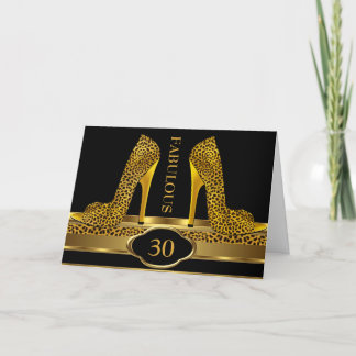 Vielen Dank Geburtstagsparty Celebration Leopard Dankeskarte
