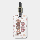 Vielen Dank Gepäckanhänger (Vorderseite vertikal)