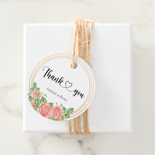 Vielen Dank Geschenkanhänger (Beispiel)