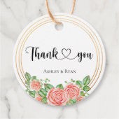 Vielen Dank Geschenkanhänger (Vorderseite)