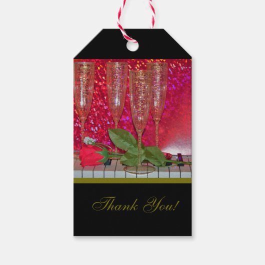 Vielen Dank Geschenkanhänger (Vorderseite)