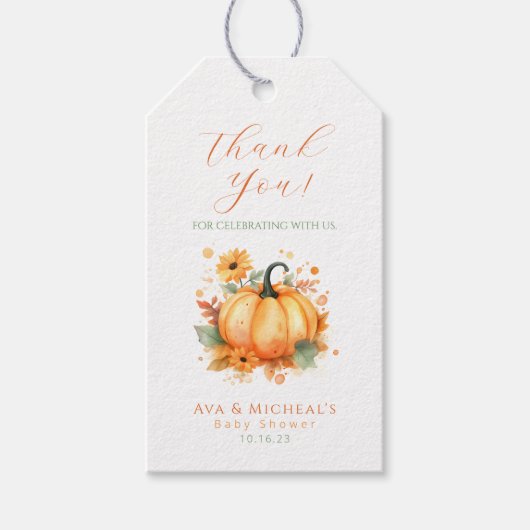 Vielen Dank Geschenkanhänger (Vorderseite)