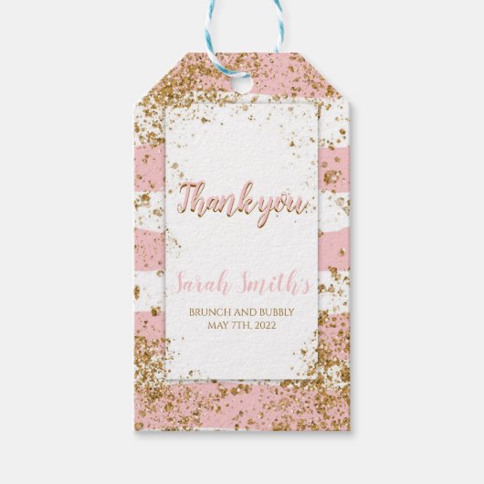 VIELEN DANK GESCHENKANHÄNGER (Vorderseite)