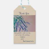 Vielen Dank Geschenkanhänger (Vorderseite)