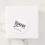 Vielen Dank, Geschenkartikel, Etiketten, Business Geschenkanhänger (Beispiel)