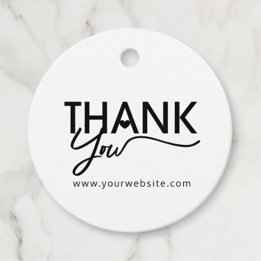 Vielen Dank, Geschenkartikel, Etiketten, Business Geschenkanhänger (Vorderseite)