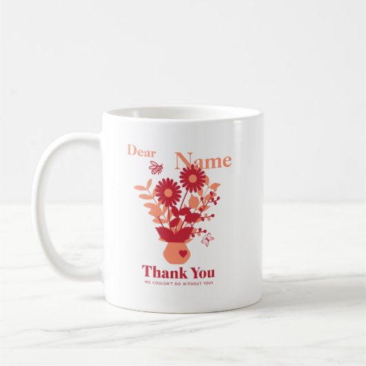 Vielen Dank Geschenke für Personal Custom Kaffeetasse (Links)