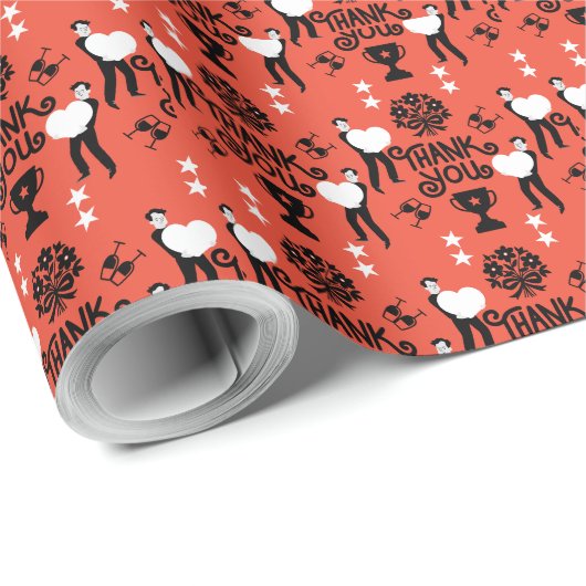 Vielen Dank Geschenkpapier (Rolleneckpunkt)