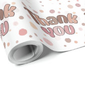 Vielen Dank Geschenkpapier (Rolleneckpunkt)