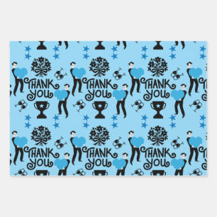 Vielen Dank Geschenkpapier Set