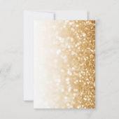 Vielen Dank Gold Glitzer Rosa Lippen Media Insert (Rückseite)