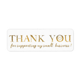 Vielen Dank Gold Hearts Imitate Gold Foil Danke La