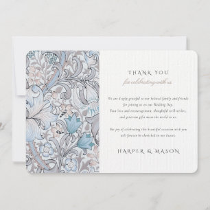 Vielen Dank, Golden Lily Classic Pastel Morris Einladung