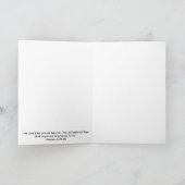 Vielen Dank Golden Retriever Dog Blue Polka Dot Ca Karte (Innenseite)