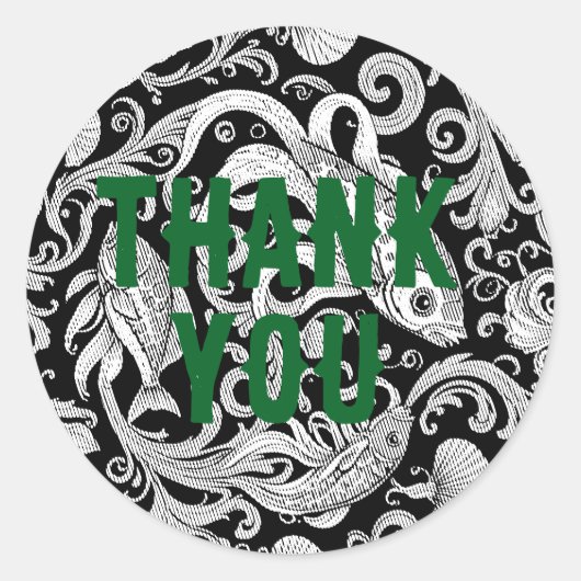 Vielen Dank, Goldfish Sticker (Vorderseite)