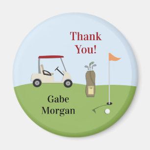 Vielen Dank Golf Magnet