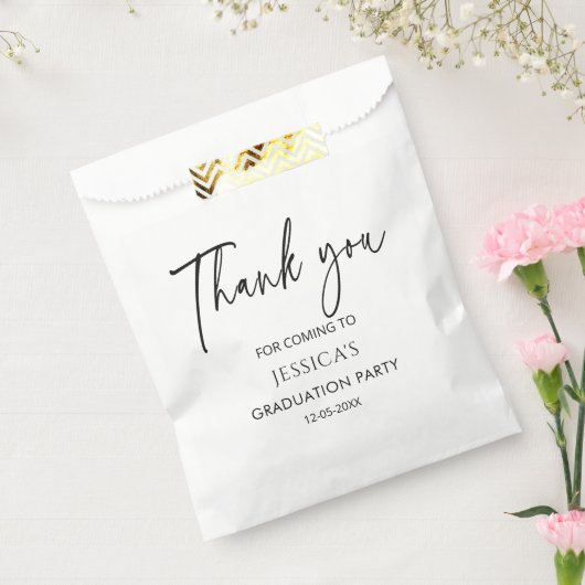 Vielen Dank Graduate Party Leckereien Abschluss Geschenktütchen (Versiegelt)